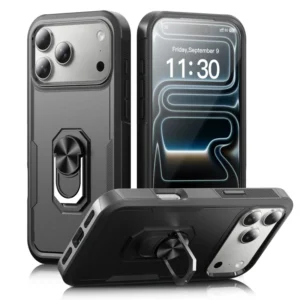 Drop Protection Matte Hard PC Mobile Phone case Wireless Charging Armor Shockproof Phone Case for Iphone 17 16 15 14 Pro Max