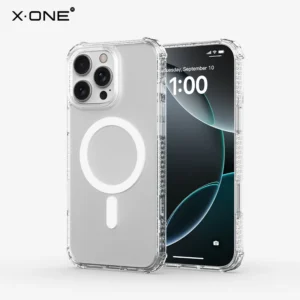 Dropguard Pro Clear Hard PC TPU Armor Magnetic Phone Case for iPhone 15 16 17 18 Pro Max