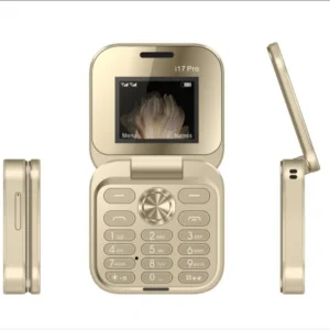 Dual SIM 2G Network Long Battery Life and Multilingual Menus Folding Flip Phone for Senior Citizens Students Use