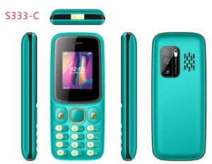 Dual SIM 32mb+32mb Feature Phone 2G Network Bar Cell Phone 1.77 Inch Big Battery