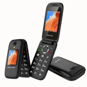 Dual Screen Senior SOS Cell Phone Flip 2g Unlocked Mobile with Loud Volume