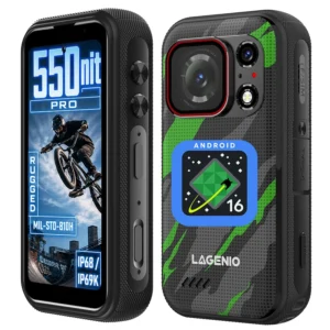 Eagle Pro 5G Rugged Phone 152.6 Degree Wide Angle 48MP Camera Android