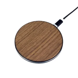 Eco Friendly Logo 10W 15W 30W 35W Branded Phone Bamboo Wood Fast Charging Electric QC3.0 Wireless Charger