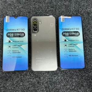 Export Android 14 A17 Phone 8+256G Deca Core HD Crisp Visuals Mobile Display LED Smartphone
