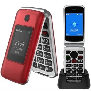F32 2.8″ Feature Phone 4g Lte Flip Unlocked Dual Sim Dual Standby Cell Flip Phone 4G