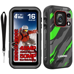 Factory 4-Inch 5G Rugged Phone 36(12+24)GB+256GB 3700mAh 50MP+48MP Camera Android Rugged Smartphone Eagle Pro