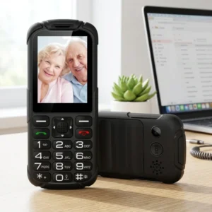 Factory Anti shock Senior Phone 3000mAh Long Battery Rugged Phone Gsm 2G Feature Phone with LCD Display