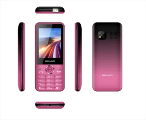Factory Direct Sale 2.8inch CellPhone 2G Dual Sim Card Bar Colorful Feature Phone with Multi-Language
