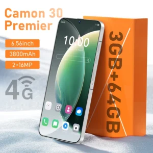 Factory OEM 6.6″ HD 4G Smartphone Camon 30 Premier 3GB+64GB 2MP+16MP 3800mAh Dual SIM Mobile Phones for Global Users