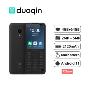 Factory Original Low Price Duoqin F21pro 4GB+64GB Android 11 Touch Screen 4G Smartphone Qin F21 PRO