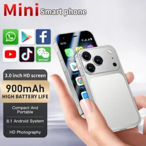 Factory Original Unlocked Cross border I17 Mini Android 8.1 Smart Small Phone Quad core 3.0 Inch HD Screen WiFi CDMA 3G Network