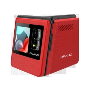 Factory Price 2.4 Inch and 1.77 Inch Dual Display Type C Charging Port Mobile Phone GSM Flip Phone 2G Flip Phone