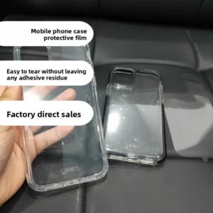 Factory direct Fitment Mobile Phone Case Screen Protector PE Material Protective Film High definition Transparent Casting