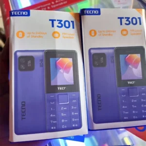 Feature Phone T Ecno T301 Dual SIM Card Camera T301 Mobile Phone