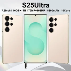 Flagship S25 Ultra 5G Smartphone 16GB+1TB Android 14 7.3″ 8 Core Unlocked Dual SIM Global Sales