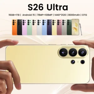 Flagship S26 Ultra 5G Smartphone 16GB+1TB Android 15 7.3″ 10 Core Unlocked Dual SIM Global Sales