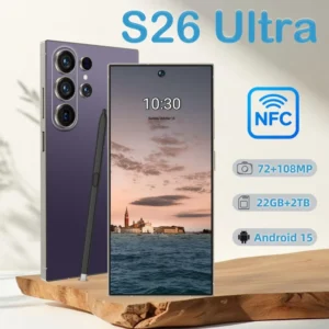 Flagship S26 Ultra 5G Smartphone 22GB+2TB Android 15 6.9″ 10 Core Unlocked Dual SIM Global Sales