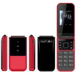 Flip Mobile Phone 2G GSM Dual SIM 0.08MP Camera FM Keypad Feature Phone Spanish German Custom Logo Software