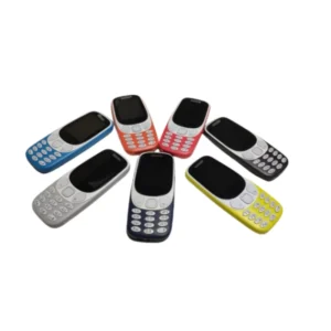 For 3310 2.4inch 2G Dual SIM Seniors Feature Phone with 4MB RAM Storage MicroSD 800mAh Battery