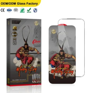 For All Model Phones Series Tempered Glass Case HD Clear Anti-Static Anti-Scratch 9H Hardness Waterproof 0.4mm High Transparent