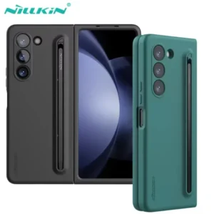 For Samsung Galaxy Z Fold 7 Case With Stylus Pen Flex Pure Fold Case for Galaxy Fold5 Silicone Cover