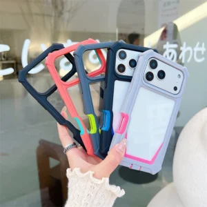 For samsung Galaxy S22 Ultra Case TPU Acrylic heavy duty Shockproof Crystal Clear Transparent hard mobile Phone Cases