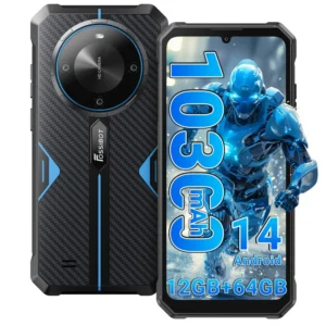 Fossibot F105 4G LTE HD Display Android 14 Smartphone 6.7 Inch Dual SIM Octa Core CPU German Support Unlocked Global Version