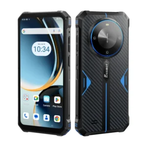 Fossibot F105 Rugged Smartphone 6.7 Inch Touch Screen 10300mAh Battery 4+64GB Dual SIM Card Android 14 IP68 Waterproof Phone