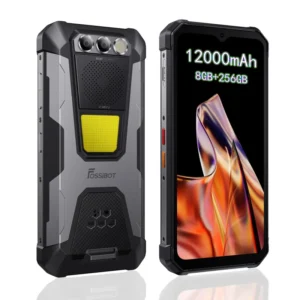 Fossibot F106 Pro Rugged Phone Global Version Android 14 Waterproof Smartphone NFC Shockproof Face Unlocked 8+256GB 12000mAh