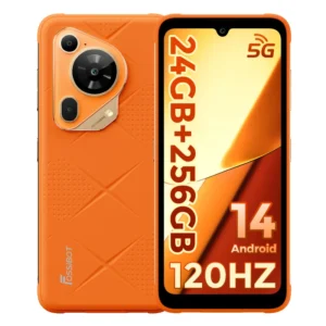 Fossibot F112 Pro 6.88 Inch 5G Rugged Smartphone 8GB+256GB 7150mAh Big Battery 50MP Camera Android 14