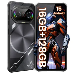 Fossibot F114 Android Rugged Phone 6.67 Inch 5000mAh 18W Fast Charge IP68 IP69K Waterproof Cell Mobile Smartphone