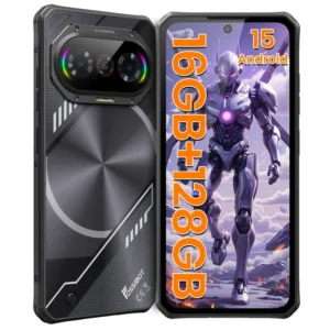 Fossibot Rugged Smartphone F114 4G NFC 4GB+128GB Waterproof IP68 Rugged Mobile Phone