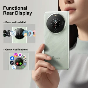 Fossibot S3Pro Original Flagship Smartphone 6.7” AMOLED 120Hz 5000mAh Battery Fast Charging Octa Core Dual Screen French