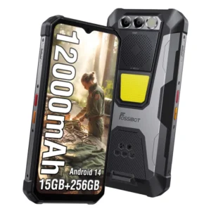 Fossilbot F106Pro Factory Direct Sales Rugged Smartphone 6.58-Inch Android 14 System 48MP GPS 8G+256G Mobile Phone