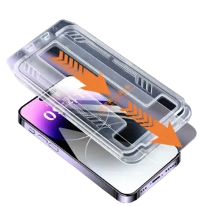 Full Coverage Tempered Glass Screen Protector for iPhone 17 16 Mobile Case Dust Removal Privacy 2.5D Radian Hardness 9H