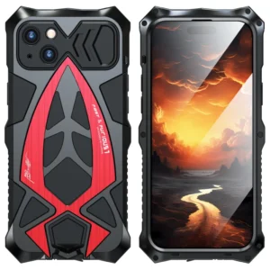 Full Protection Shockproof Mobile Cover Metal Silicone Sports Car Phone Case for Iphone 17 16 15 Pro Max