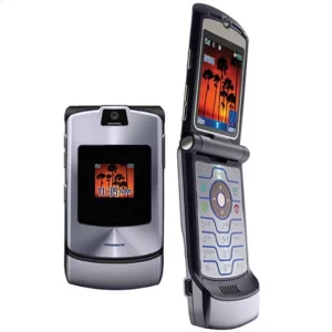 GSM Original Classic Flip Cell Phone Simple Mobile Phone V3i