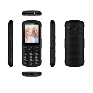GSM Rugged Phone USB Charging Rugged Bar Phone 2.8 Inch Screen Anti-drop LCD Display Feature Phone for Elderly