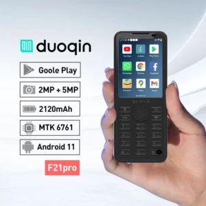 Global Cracked Version Qin F21PRO Plus Android 11 Touch Screen 4G Smart Mobile Phone Supports Google Store Qin F21 PRO