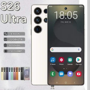 Global S26 Ultra S-Pen 22GB+2TB 5G Android 15 Gaming WIFI Smartphone Unclocked Fast Delivery S25 Ultra Dual SIM Telephone