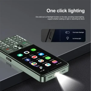 Global Version 4G LTE Smartphone 3.5″ Touch Display Android System 2GB+16GB WiFi Hotspot 2 SIM Card Button Smart Cellphone