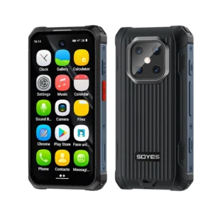 Global Version SOYES Maxo Mini Rugged Phone 6GB+128GB 3.88 Inch Android 12.0 MTK6762 Octa Core 4G Smartphone