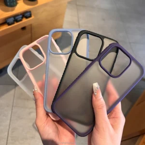 Good Quality Anti Fingerprint Case for iPhone 16 Matte Magnetic Mobile Phone Hard Case for iPhone 15 Pro Max