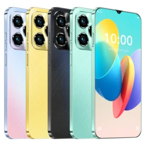 HOT40 Pro 5G Smartphone Dual SIM LTE Deca Core 6.8 Inch 2K HD Screen 6700mAh Battery 16GB+1TB Memory 108MP Android 14 Global