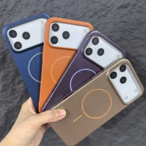 Hard PC Mobile Phone Case for iPhone 17 Pro Max Magnetic Cell Phone Cover for iPhone 17 16 15 14 13 12 11 for Samsung