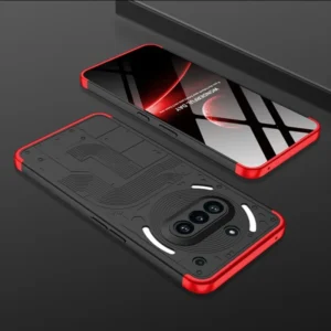 Hard PC Phone Case for NothingPhone 3 3 Pcs in 1 Hybrid Full Body Shockproof Anti Scratch Phone Cover