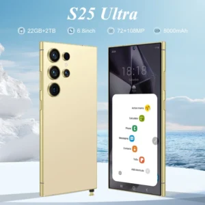 High Configuration 22G+2TB New S25 Ultra Android 5G Smartphone High Quality LED Global Language Full Screen