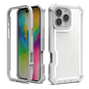 High Quality Heavy Duty Rugged Transparent Back Cover Shell Bags for iPhone 6 7 8 11 12 13 14 15 16 17 Plus Mobile Phone Case