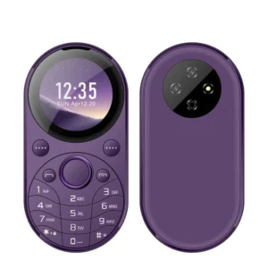 I15 Small Mini Oval Phone Dual SIM 2G GSM 1.39 Inch Display Speed Dial Magic Voice Blacklist FM Radio Basic Feature Mobile Phone