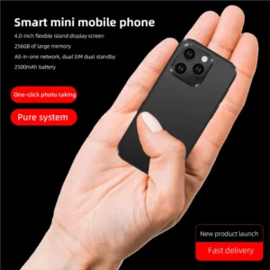 I16mini 4inch Small Smartphone MTK6762 4GB+4GB Android 12 Dual SIM